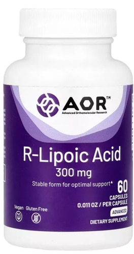 Advanced Orthomolecular Research R-Lipoic Acid
