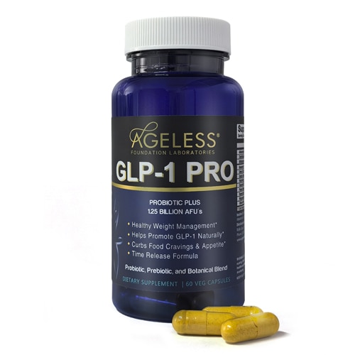 Ageless Foundation Laboratories GLP-1 PRO - Craving Control & Natural Weight Support