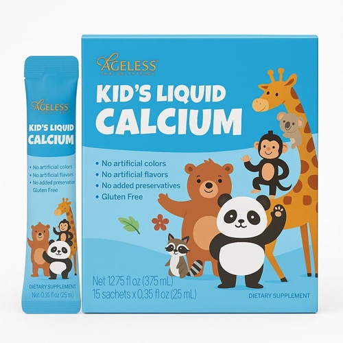 Ageless Foundation Laboratories Kids Liquid Calcium