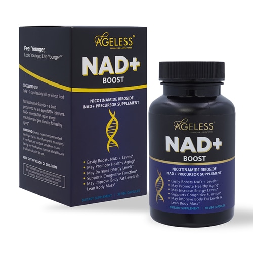 Ageless Foundation Laboratories NAD+ Boost with Nicotinamide Riboside
