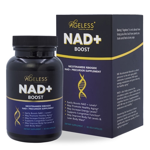 Ageless Foundation Laboratories NAD+ Boost with Nicotinamide Riboside