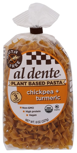 Al Dente Plant Based Pasta Chickpea & Turmeric