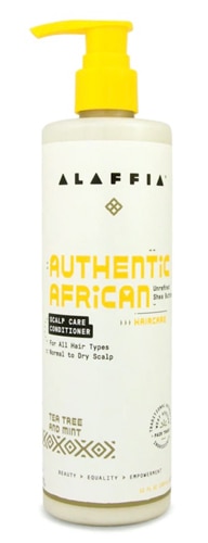 Alaffia Authentic African Scalp Care Conditioner - Tea Tree Mint