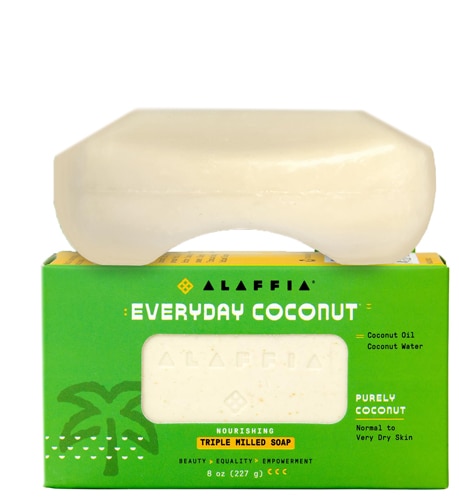 Alaffia EveryDay Coconut Bar Soap - Purely Coconut