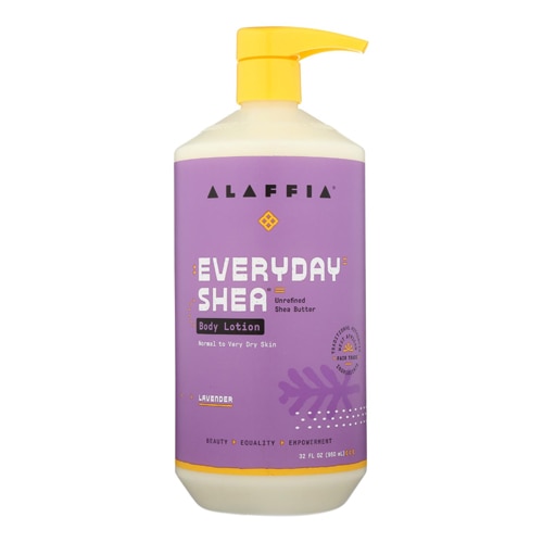 Alaffia Everyday Shea Body Lotion - Lavender