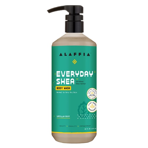 Alaffia Everyday Shea Body Wash - Vanilla Mint