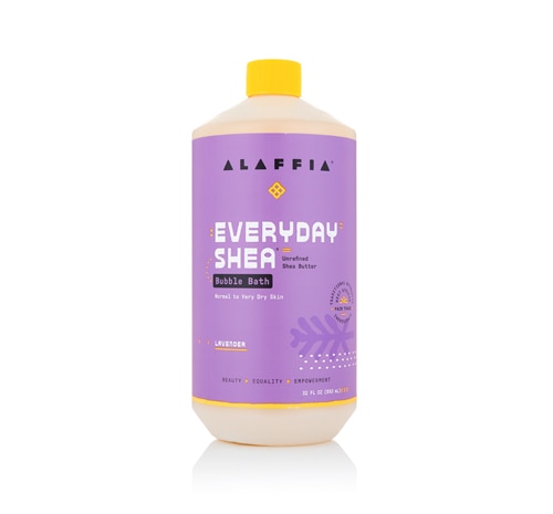 Alaffia Everyday Shea Bubble Bath Lavender