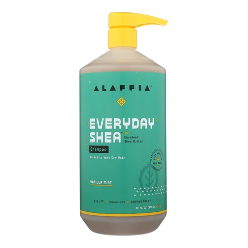 Alaffia Everyday Shea Shampoo - Vanilla Mint