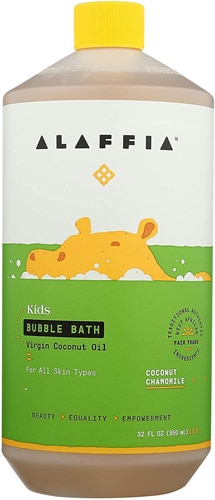 Alaffia Kids Bubble Bath Coconut Chamomile