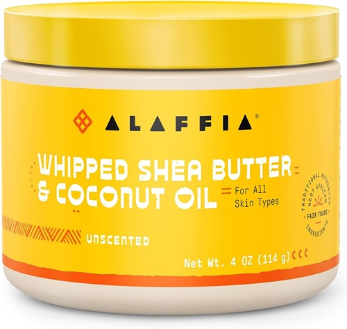 Alaffia Whipped Shea Butter & Coconut Oil - Unscented