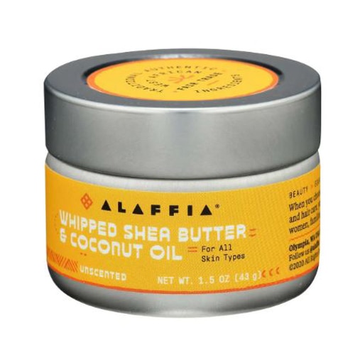 Alaffia Whipped Shea Butter & Coconut Oil - Unscented