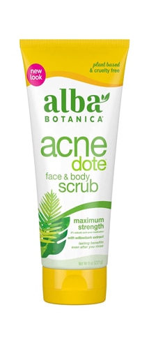 Alba Botanica™ Acnedote Face and Body Scrub