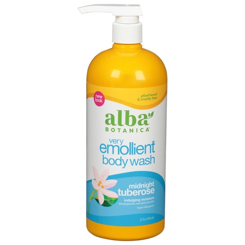 Alba Botanica® Very Emollient Bath & Shower Gel Midnight Tuberose