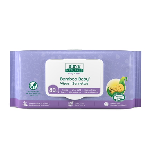 Aleva Naturals Bamboo Baby Wipes