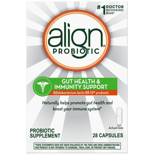 Align Probiotic Gut Health & Immunity Support