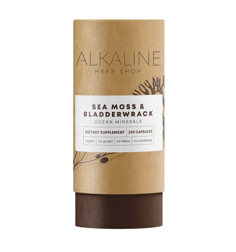 Alkaline Herb Shop Sea Moss & Bladderwrack Supplement