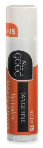 All Good Organic Lip Balm - SPF 15 Tangerine