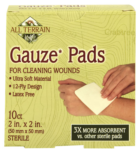 All Terrain Gauze Pads Latex Free 2 in. X 2 in.