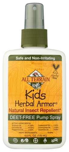 All Terrain Kids Herbal Armor Natural Insect Repellent Spray Deet-Free