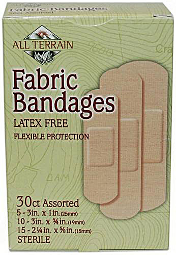 All Terrain Sterile Fabric Bandages Assorted Latex Free