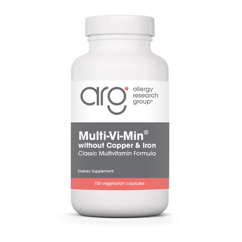 Allergy Research Group Multi-Vi-Min without Copper & Iron