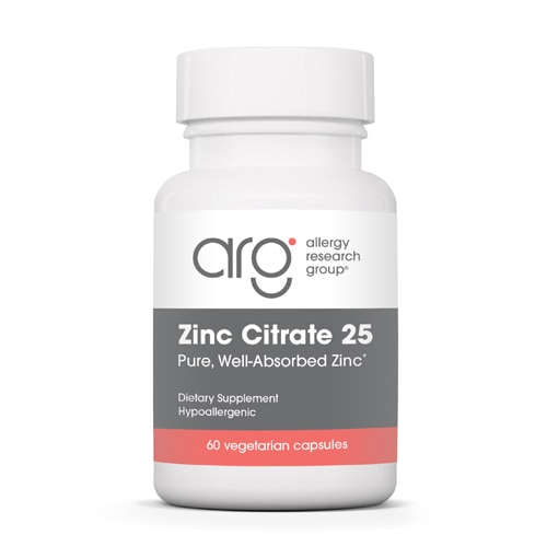 Allergy Research Group Zinc Citrate