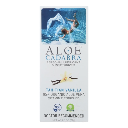 Aloe Cadabra Personal Lubricant & Moisturizer Tahitian Vanilla