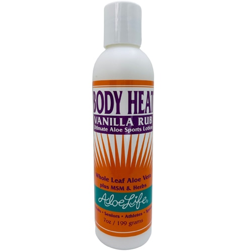 Aloe Life Body Heat Vanilla Rub