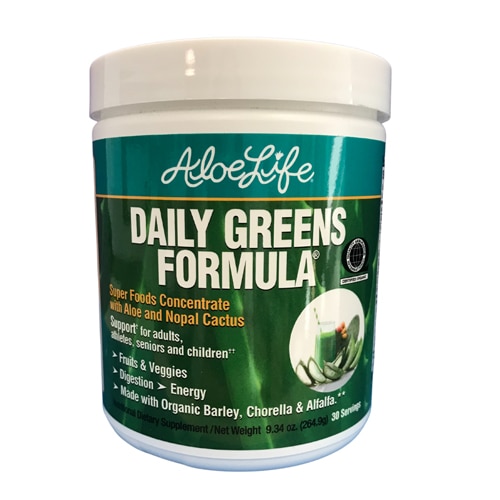 Aloe Life Daily Greens Formula