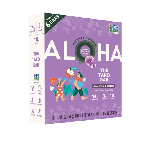 Aloha Plant Based Protein Bars - Special Edition The Taro Bar