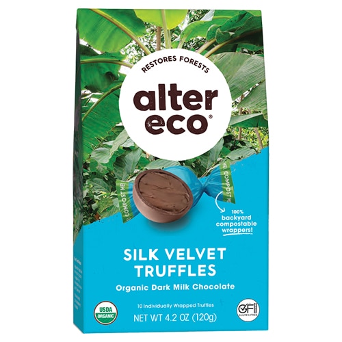 Alter Eco Organic Velvet Truffles Dark Milk Chocolate