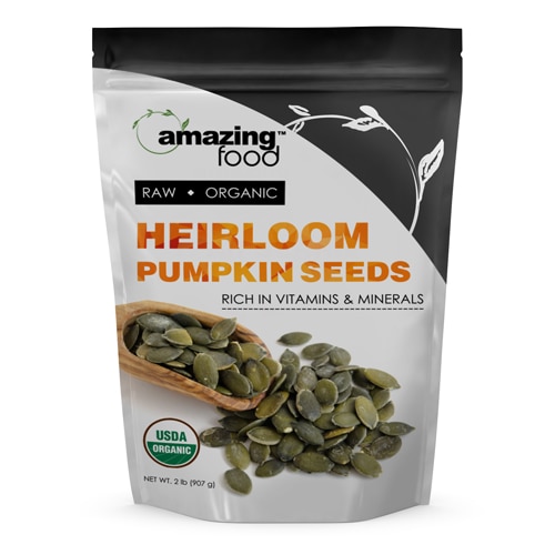 Amazing Food Organic Heirloom Pumpkin Seeds