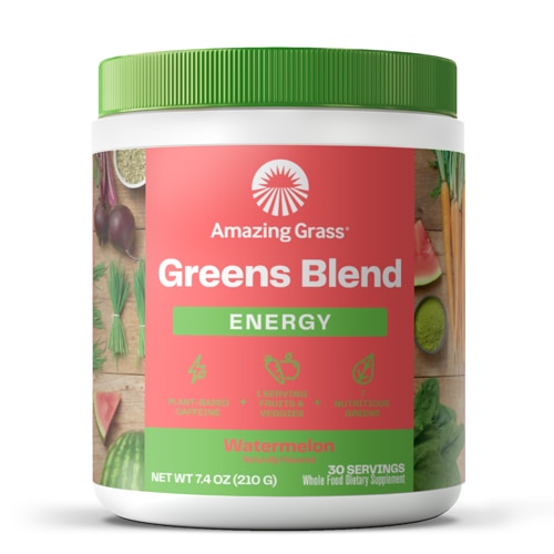 Amazing Grass Greens Blend Energy Powder Watermelon