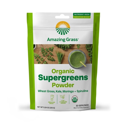 Amazing Grass Organic Supergreens Powder