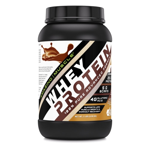 Amazing Muscle Whey Protein Isolate & Concentrate Chocolate