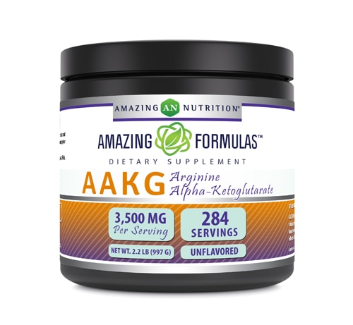 Amazing Nutrition AAKG Arginine Alpha-Ketoglutarate