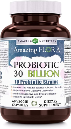 Amazing Nutrition Amazing Flora Probiotic 10 Strains