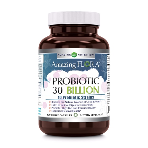 Amazing Nutrition Amazing Flora Probiotic 10 Strains