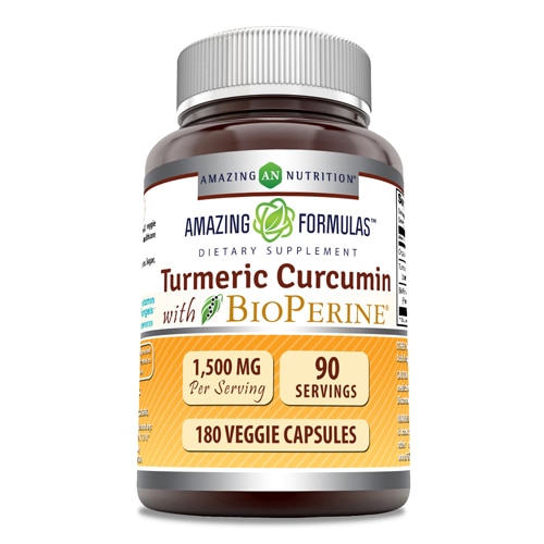 Amazing Nutrition Amazing Formulas Turmeric Curcumin with BioPerine