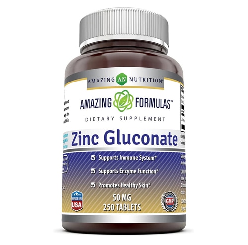 Amazing Nutrition Amazing Formulas Zinc Gluconate