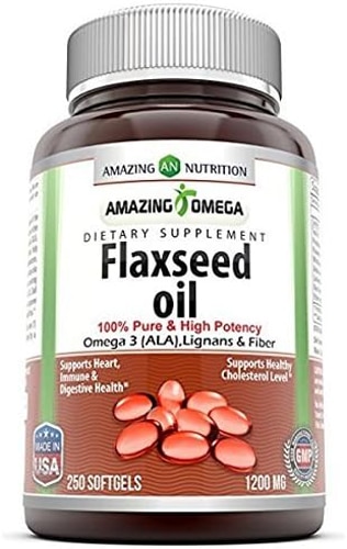 Amazing Nutrition Amazing Omega Flaxseed Oil