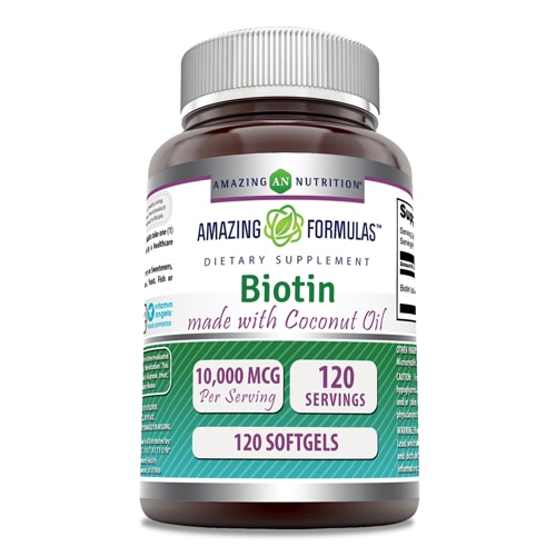 Amazing Nutrition Biotin With Coconut Oil