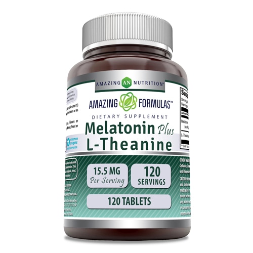 Amazing Nutrition Melatonin Plus L-Theanine