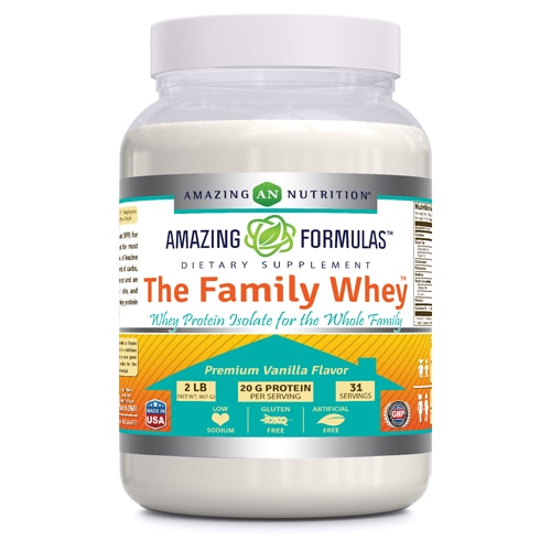 Amazing Nutrition The Family Whey Protein Isolate Vanilla