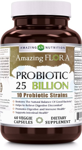 Amazing Omega Amazing Flora Probiotic 10 Strains