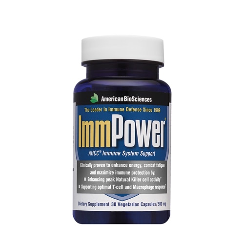 American BioSciences ImmPower-AHCC Immune System Support Mushroom Supplement