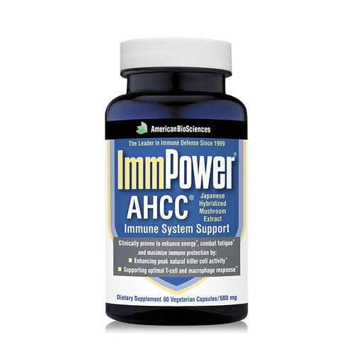 American BioSciences ImmPower-AHCC Immune System Support Mushroom Supplement