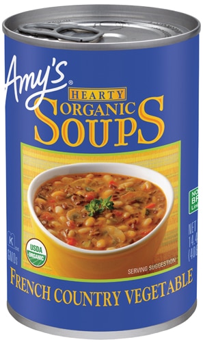 Amy's Organic Hearty Soup French Country Vegetable