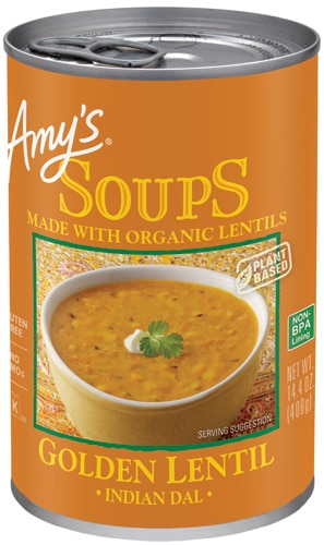 Amy's Organic Soup Golden Lentil