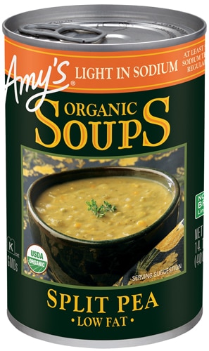 Amy's Organic Soup Light in Sodium Split Pea